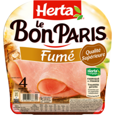 HERTA Le bon Paris jambon fumé 4 tranches 140g