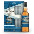 GLEN DEVERON Coffret scotch whisky écossais single malt 40% 12 ans  + 2 verres 70cl