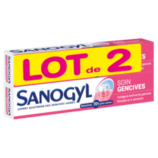 SANOGYL Dentifrice soin gencives 2x75ml