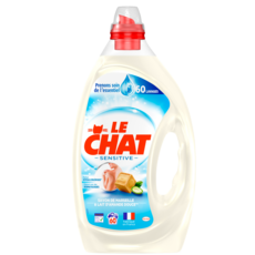 Le Chat Lessive Liquide Sensitive Aloe Vera 60 Lavages 3l Pas Cher A Prix Auchan