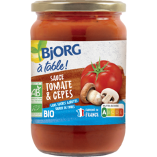 BJORG Sauce tomate et cèpes bio 190g