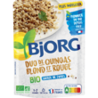 BJORG Duo de quinoa blond et rouge bio veggie en poche 220g