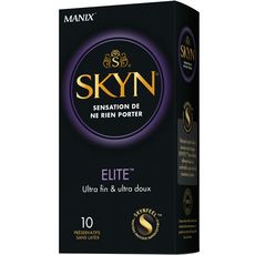 MANIX Skyn préservatifs sans latex ultra-fins & ultra-doux 10 préservatifs