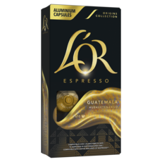 L'OR ESPRESSO Capsules de café Guatemala intensité 7 compatibles Nespresso 10 capsules 52g
