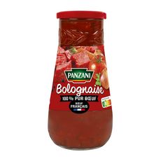 PANZANI Sauce bolognaise 100% pur bœuf français en bocal 650g