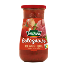 PANZANI Sauce bolognaise viande sélectionnée, en bocal 500g