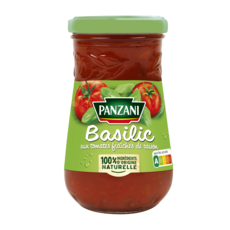 PANZANI Sauce aux tomates fraîches et basilic en bocal 210g