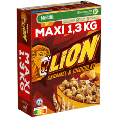 LION Céréales au caramel et chocolat 1,3kg