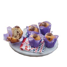 Mini muffins au chocolat Milka 6 pièces 180g