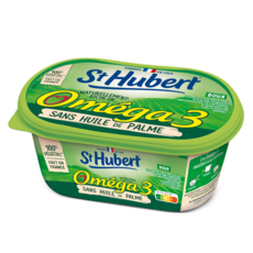 ST HUBERT Margarine oméga 3 doux sans huile de palme 500g