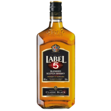 LABEL 5 Scotch whisky blended Classic Black 40% 1,5l