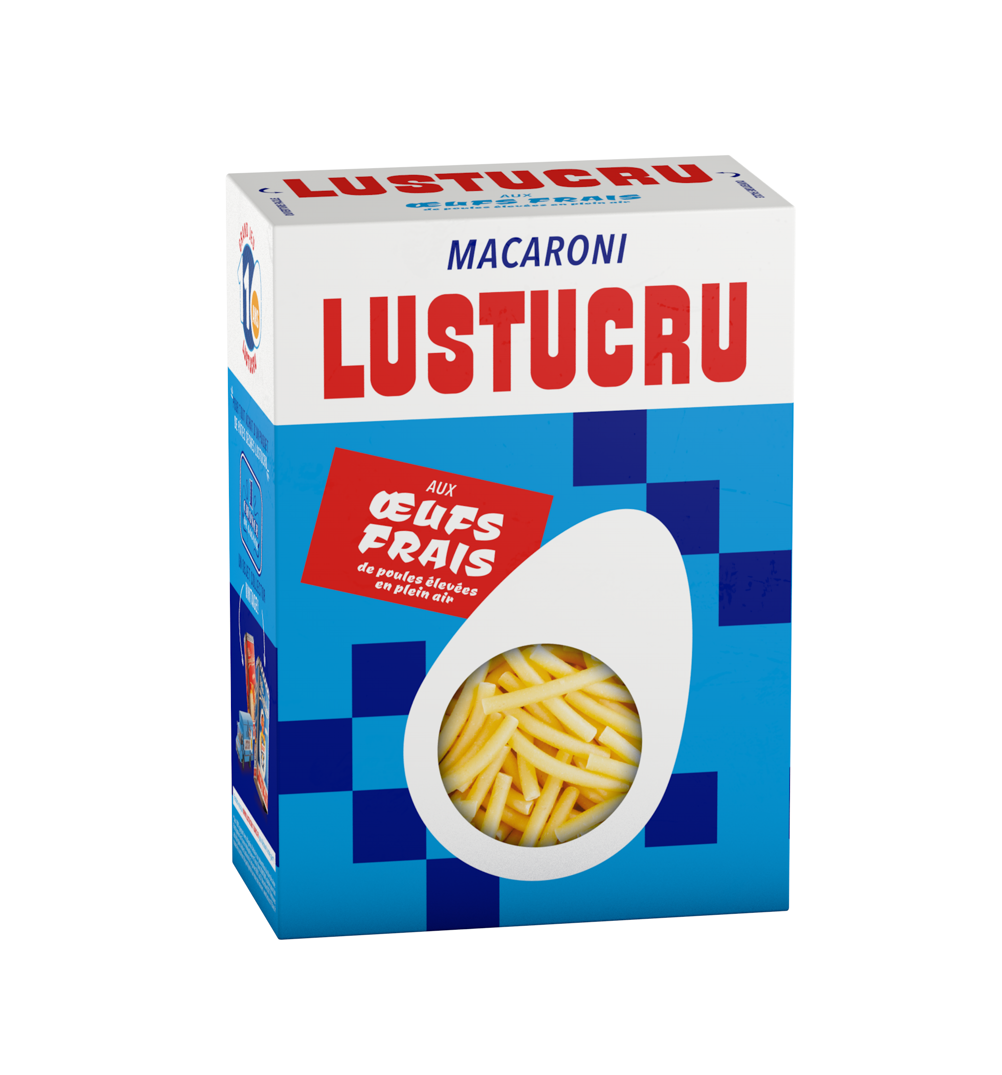 Pâtes coquillettes aux œufs frais Lustucru - 500g