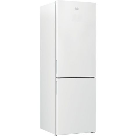 BEKO Réfrigérateur combiné RCNA366K34WN, 324 L, Froid ventilé