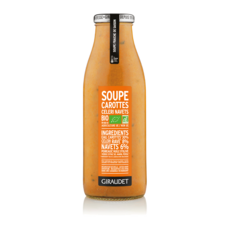 GIRAUDET Soupe de carottes céleri et navets bio 50cl