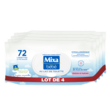 MIXA BEBE Lingettes ultra-douces hypoallergéniques au lait de toilette 4x72 lingettes