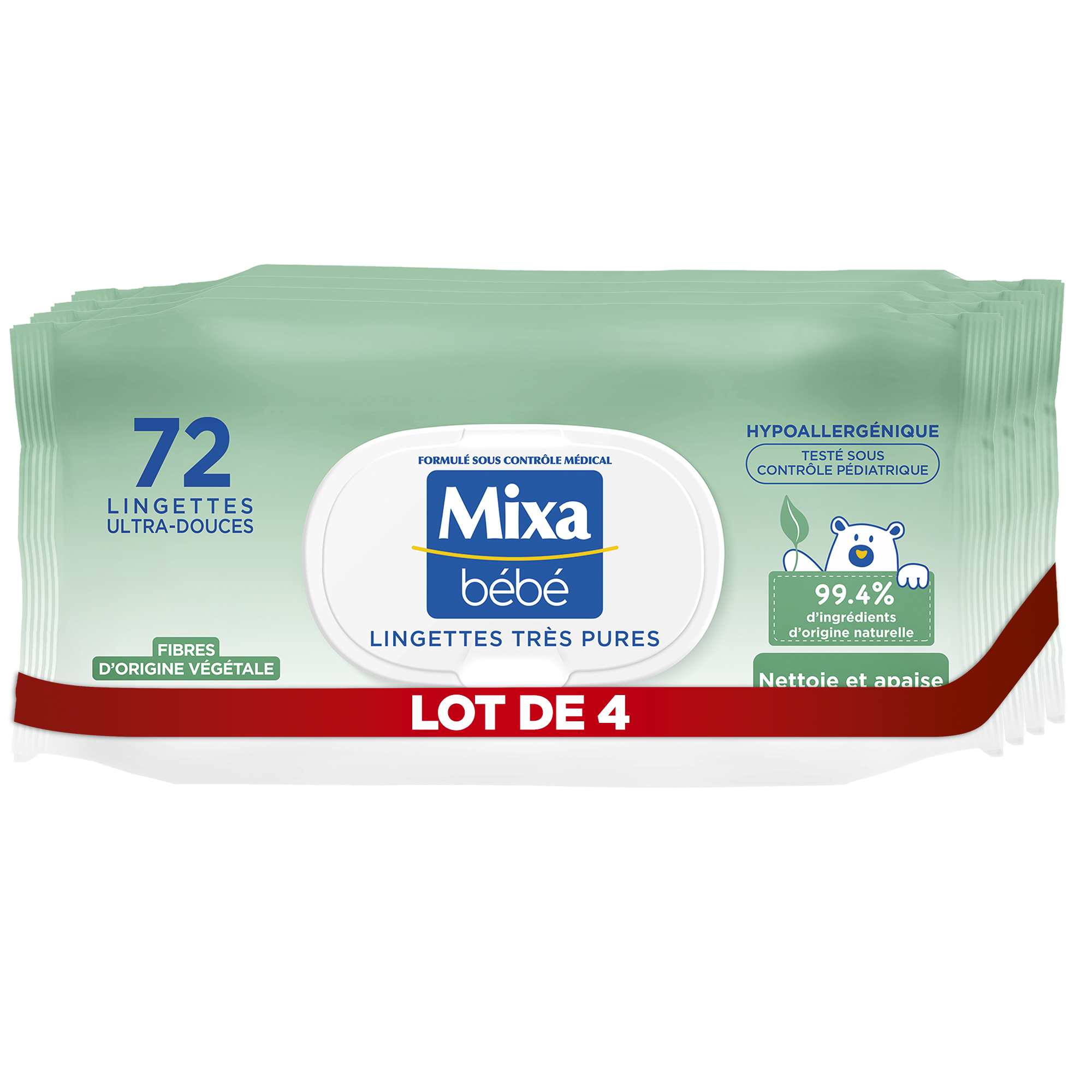 Lot de produits Mixa Bébé