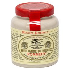 POMMERY Moutarde de Meaux aromatisée au vinaigre fin 100g