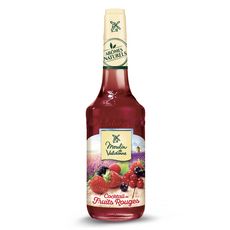MOULIN DE VALDONNE Sirop cocktail de fruits rouges bouteille verre 70cl