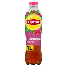 LIPTON Boisson Ice tea à base de thé saveur framboise 1l