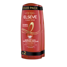 ELSEVE Color Vive démêlant soin protection couleur cheveux colorés ou méchés 2x240ml