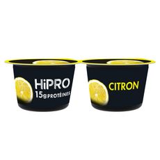 Hipro Yaourt Proteine 0 Mg Saveur Citron 2x160g Pas Cher A Prix Auchan