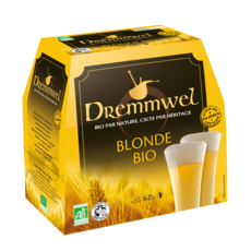DREMMWEL Bière blonde bio 5% bouteilles 6x25cl