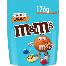 M&M'S Bonbons chocolatés caramel salé 176g