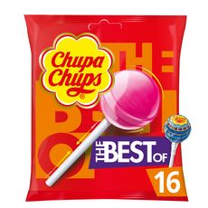 Chupa Chups Sucettes Aux Fruits 16 Sucettes 192g Pas Cher A Prix Auchan