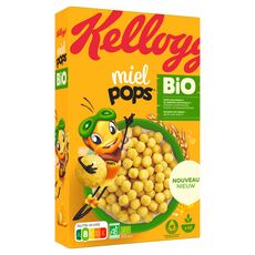 KELLOGG'S Miel Pops Céréales bio au miel 320g