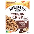 JORDAN'S Country crisp chocolat noir 550g