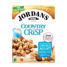 JORDAN'S Country crisp céréales au chocolat au lait 550g