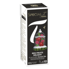 SPECIAL T Capsules de thé noir red fruits delight 10 capsules 25g