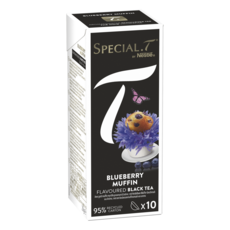 NESTLE Spécial T thé noir blueberry muffin 10 caspules 20g