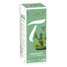 SPECIAL T Capsules de thé vert menthe intense 10 capsules 25g