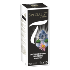 SPECIAL T Capsules de thé noir good morning sunshine 10 capsules 28g