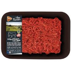 Viande hachée de veau origine France Filière responsable Label Rouge 15% mg 350g