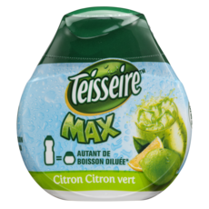 TEISSEIRE Max sirop de citron-citron vert 66ml