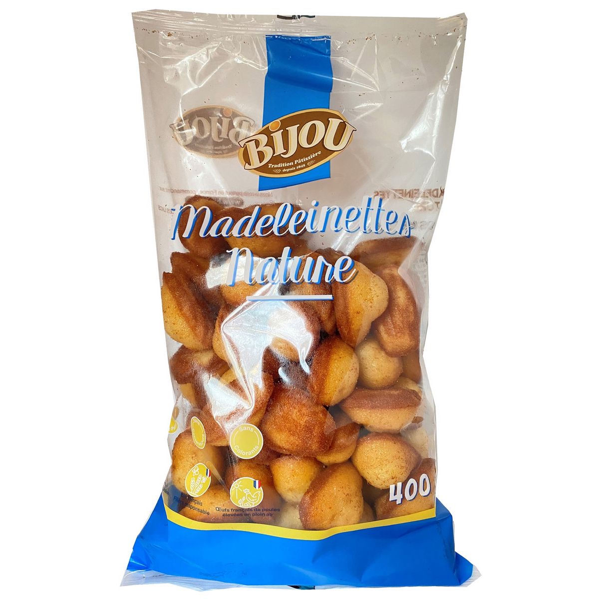 Bijou Mini Madeleines Nature 400g Pas Cher A Prix Auchan