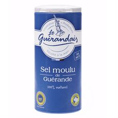 LE GUERANDAIS Sel moulu de Guérande récolté à la main 100% naturel produit en Bretagne IGP 250g