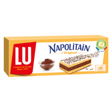 Napolitain L Original Genoise Fourrage Fondant Au Chocolat Sachets Individuels 6 Gateaux 180g Pas Cher A Prix Auchan