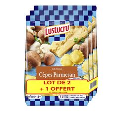 LUSTUCRU Girasoli cèpes parmesan 2+1 offert 3x250g