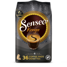 SENSEO Dosettes café Kenya compatibles Senseo 36 dosettes 250g
