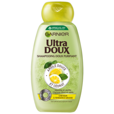 ULTRA DOUX Shampoing doux et purifiant à l'argile douce et cédrat 250ml