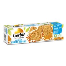 Gerble Gouter Aux Ecorces Confites Moins De Sucres Ss Huile De Palme Sachets Fraicheur 4x5 Biscuits 360g Pas Cher A Prix Auchan