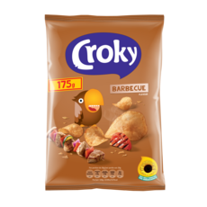 CROKY Chips saveur barbecue 175g