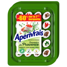 APERIVRAIS Bouchées de fromage frais saveur de Provence 2x100g