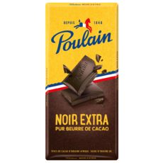 POULAIN Tablette de chocolat noir extra fabriqué en France 1 pièce 200g