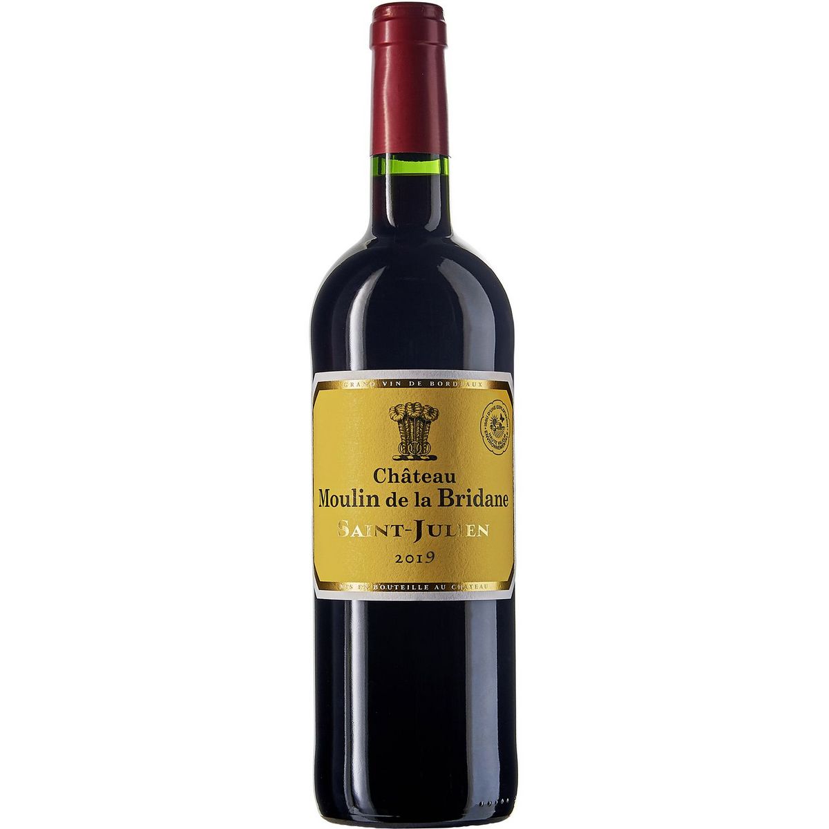 Vin rouge AOP Saint-Julien Château Moulin de la Bridane 2019 75cl