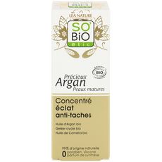 SO BIO ETIC Crème concentré bio anti-tâches pour peaux matures 40ml