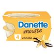 DANETTE Mousse saveur vanille 4x60g